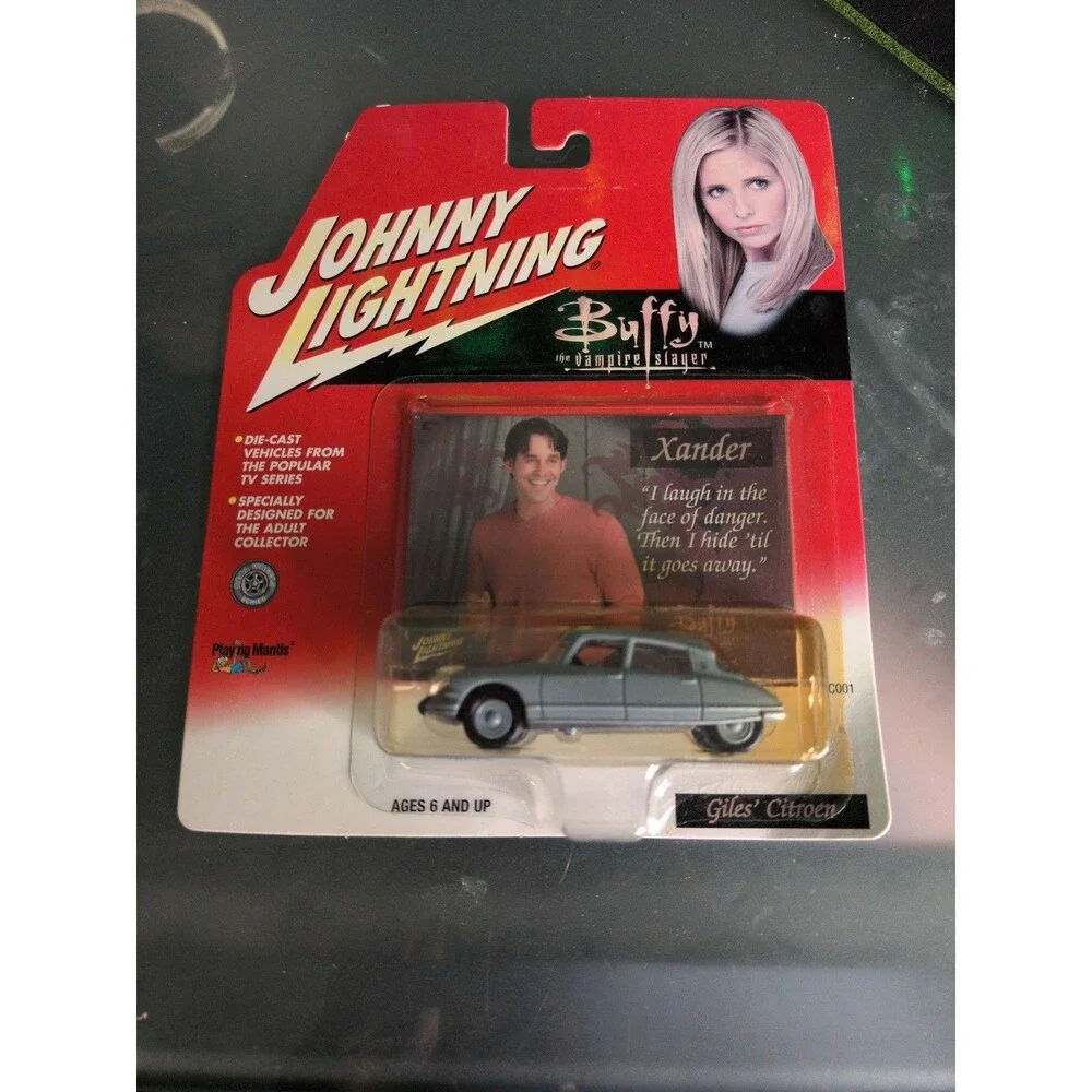 Johnny Lightning Buffy Vampire Slayer Giles Citroen Diecast Car 1:64 New